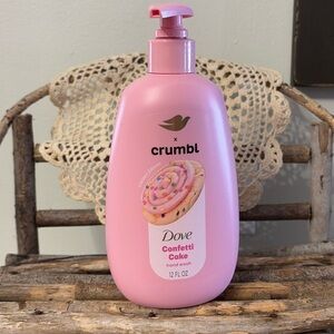 NEW CRUMBL X DOVE LIMITED EDITION CONFETTI CAKE HAND WASH